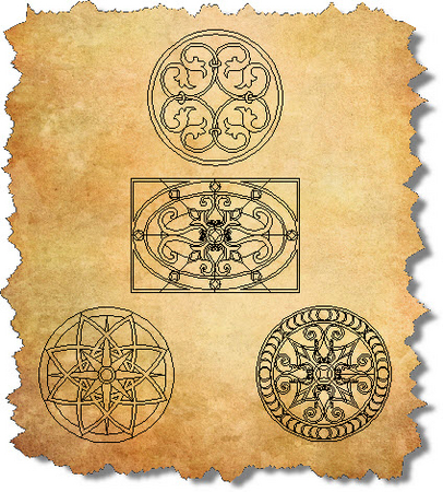 Floor Tile Medallions